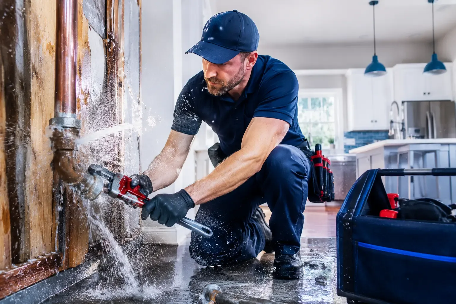 Local emergency pipe repair professionals in Little Rock Air Force Base, AR